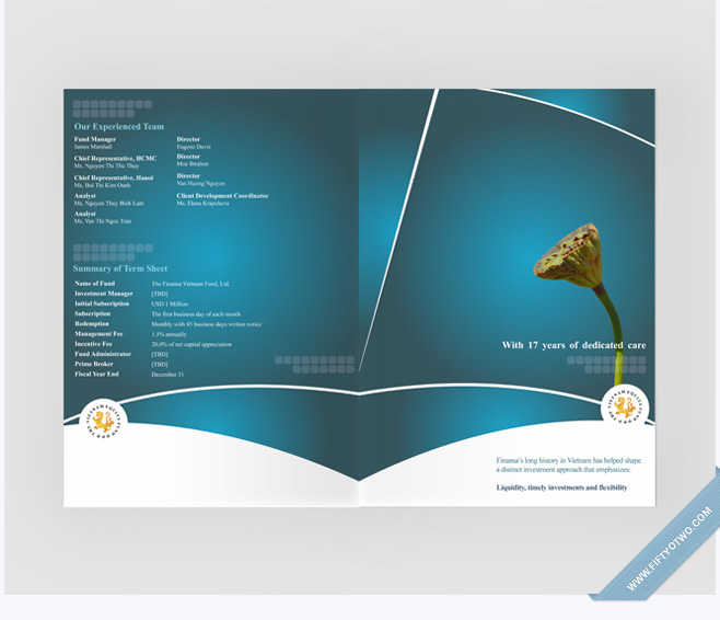 TVF - Brochure Design Cover